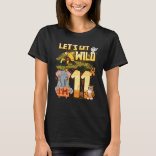 Camiseta Niños Seamos salvajes Soy un animal de zoológico a