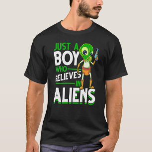 Camiseta Niños secuestrados por extranjeros ciencia ficción
