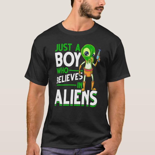 Camiseta Niños secuestrados por extranjeros ciencia ficción (Anverso)