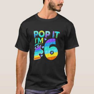 Camiseta Niños seis pop es que tengo 60 cometas unicornios 