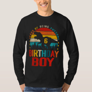Camiseta Niños Sexto Niño De Cumpleaños Sexto Años De Ser I