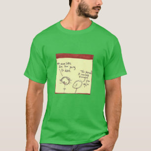 Camiseta Niños sin aliento ignoran la actitud artística y l