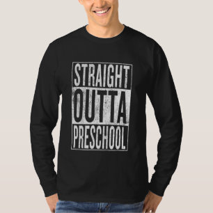 Camiseta Niños sin escolaridad primaria Graduación preescol