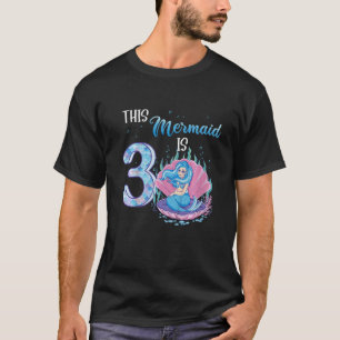 Camiseta Niños Sirvientes 3 Cumpleaños Cumpleaños 3 Años Ch