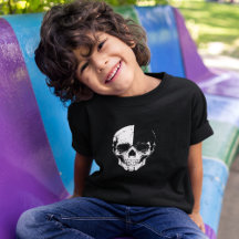 Niños Skull T Shirt - Calavera de juego de cráneo