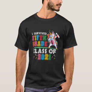 Camiseta Niños Sobrevivieron A Quinto Grado De La Universid