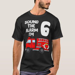 Camiseta Niños Sonan Alarma Tengo 6 Niños 6