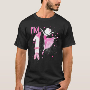 Camiseta Niños Soy bailarina de ballet Chica de Ballet de c