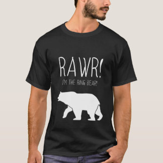 Camiseta Niños soy el portador del anillo divertido niños p