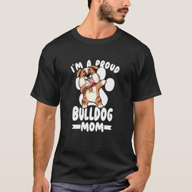 Camiseta Niños, Soy Un Orgulloso Bulldog, Mamá, Mató A Las  (Anverso)