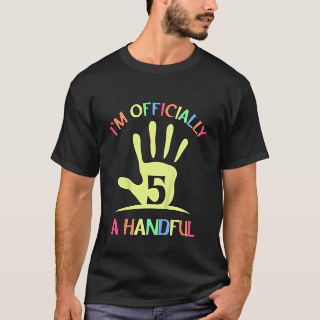 Camiseta Niños, soy un puñado (Anverso)