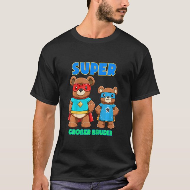 Camiseta Niños Super Teddy Gran Hermano (Anverso)
