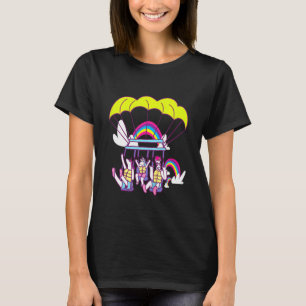 Camiseta Niños Surfing Windsurf Unicornios Califa Gafas de