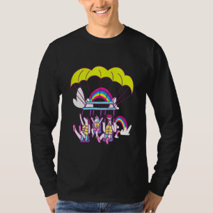 Camiseta Niños Surfing Windsurf Unicornios Califa Gafas de