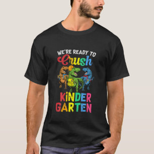 Camiseta Niños T Rex Squad De Vuelta A La Escuela 2022 Prep