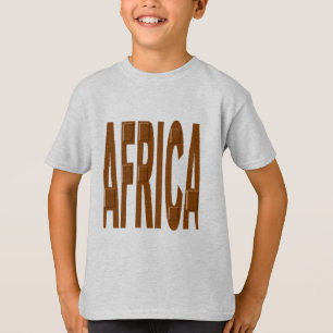 Camiseta Niños T-Shirt ash AFRICA CHOCOLATE