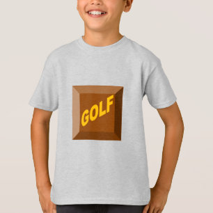 Camiseta Niños T-Shirt ash CHOCOLAT GOLF