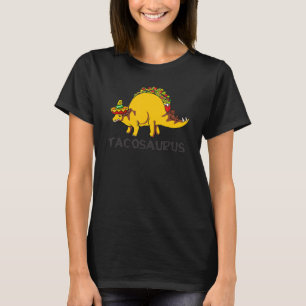 Camiseta Niños Tacosaurus divertidos hombres mujeres taco d