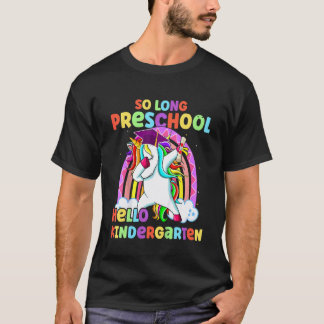 Camiseta Niños tan largo preescolar hola jardín de infancia