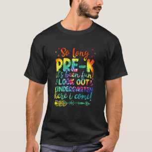 Camiseta Niños Tanto Tiempo Prek El Jardín De Niños Aquí Ve