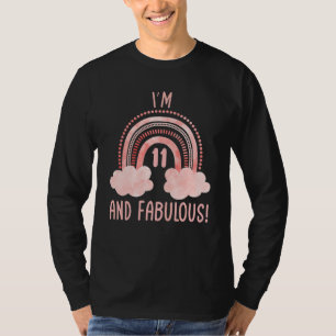 Camiseta Niños Tengo 11 años y 11 años, undécimo cumpleaños