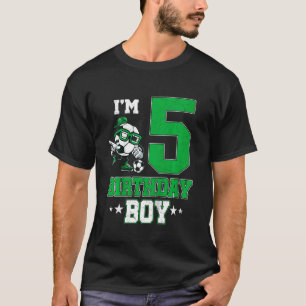 Camiseta Niños, tengo 5 años, equipo de niños, 5 días de fi