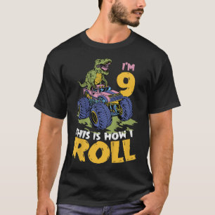 Camiseta Niños, tengo 9 años, así es como rollo el Camión M