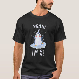 Camiseta Niños Tengo 9 Pingüinos 9 Años Noveno Cumpleaños 9