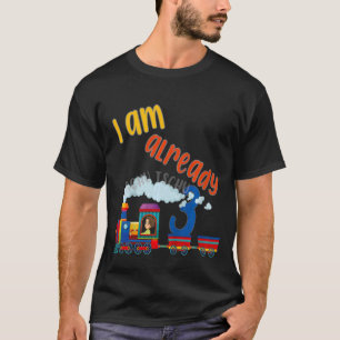 Camiseta Niños Tercer niño de cumpleaños Tractor de 3 años