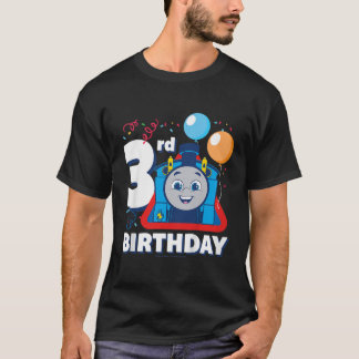 Camiseta Niños Thomas Amigos Feliz tercer cumpleaños