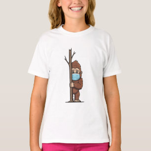 Camiseta Niños Tímidos Sasquatch Enmascarados