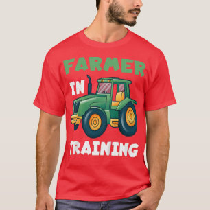 Camiseta Niños Tractor Boy Futuro Agricultor En Entrenamien
