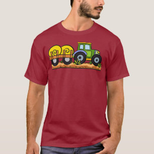 Camiseta Niños Tractor Boys Farm Farming Tractor