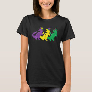 Camiseta Niños Trex Dinos Morple Yellow Green Toddler Boys