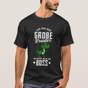 Camiseta Niños Trex Soy el Gran Hermano que me hace jefe