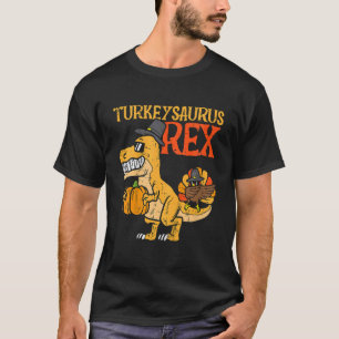 Camiseta Niños Turkeysaurus Rex Dab Turkey Dino Toddler Boy