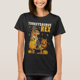 Camiseta Niños Turkeysaurus Rex Dab Turkey Dino Toddler Boy