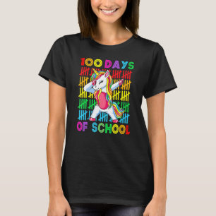 Camiseta Niños Unicornio, 100 Días Felices De Chicas Escola