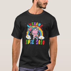 Camiseta Niños unicornio de 12 años de edad milagroso pecad