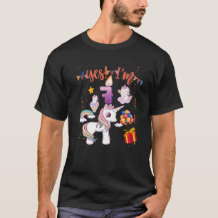 Camiseta Niños unicornio de 7 años unicornio es mi cumpleañ