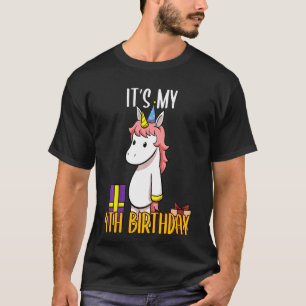 Camiseta Niños Unicornio Magnífico Chica de Caballos