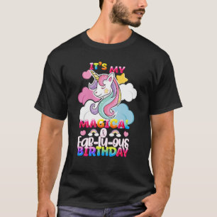 Camiseta Niños Unicornio Magnífico Fiesta Adven