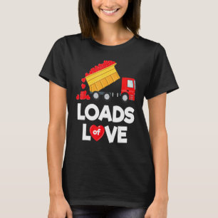 Camiseta Niños Valentine Camión Niños Mucha Amor