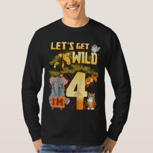 Camiseta Niños vamos a ser salvajes, soy un animal de Safar