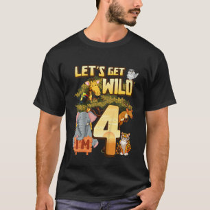 Camiseta Niños vamos a ser salvajes, soy un animal de Safar