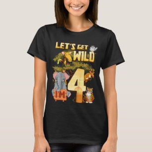 Camiseta Niños vamos a ser salvajes, soy un animal de Safar