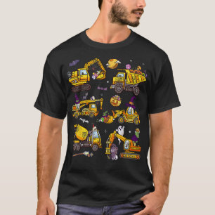 Camiseta Niños Vehículo de construcción Excavadora de Hallo