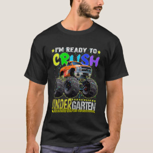 Camiseta Niños Voy A Aplastar El Primer Día De La Guardería