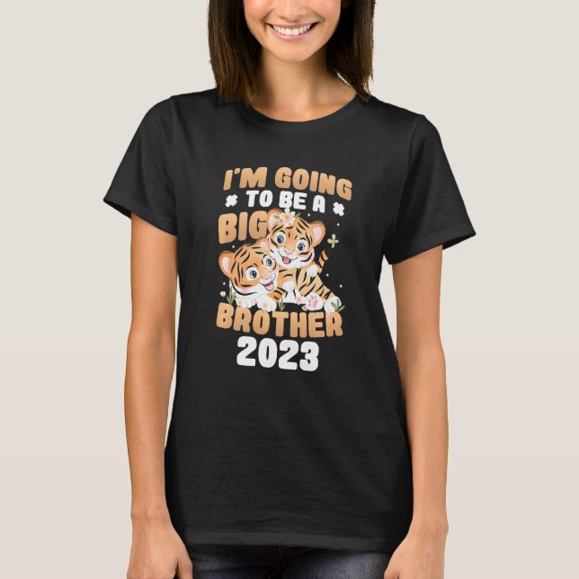 Camiseta Niños, voy a ser un embarazo de Gran Hermano 2023 (Anverso)
