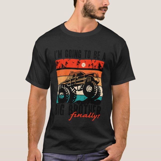 Camiseta Niños, voy a ser un Gran Hermano, finalmente Monst (Anverso)